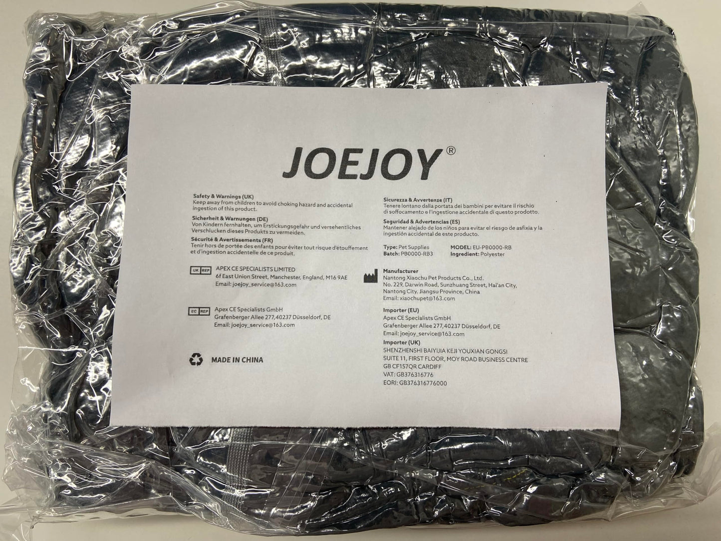 Pawluo Medium Dog Bed – Washable Anti-Anxiety Plush Mattress with Non-Slip Bottom